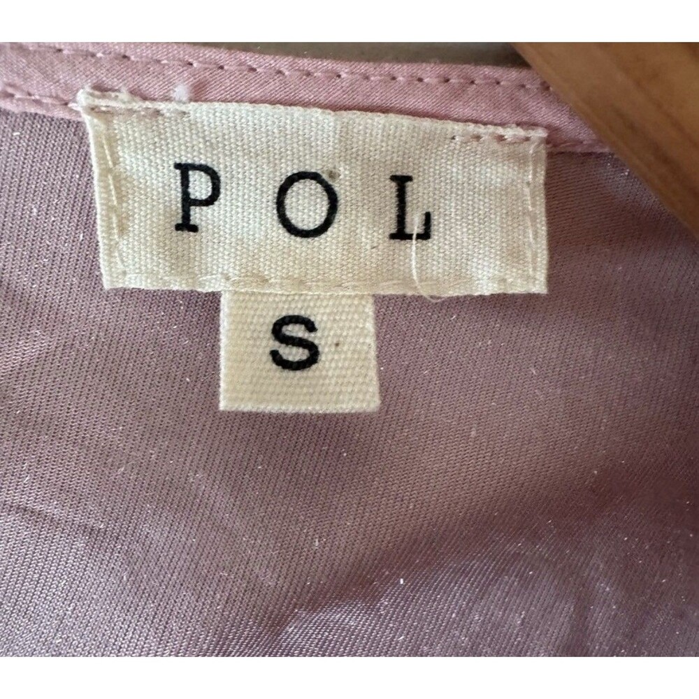 POL Velvet Babydoll Eyelet Top Oversized Small - Picture 7 of 11